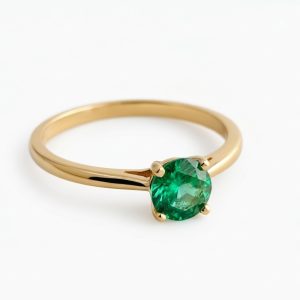 Anillo de compromiso de oro 18k - BBVA10