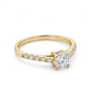 Anillo de compromiso de oro18k - BBVA10